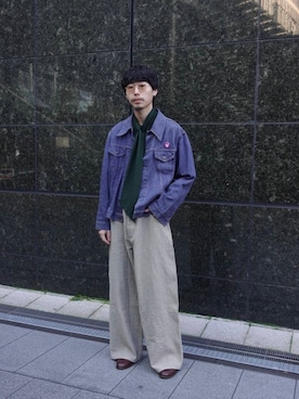 「ur_welcomeありがとうに会いに行く。」｜ノリ　カワハラさん（メンズ・178cm）の冬コーディネート