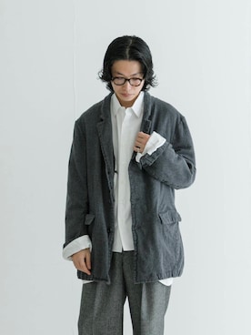 「URBANRESEARCH」｜ノリ　カワハラさん（メンズ・178cm）の秋コーディネート