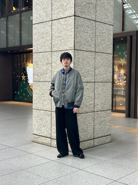 「markaware（マーカウェア）のアイテム（ジャケット/アウター）」を使った、ノリ　カワハラさん（メンズ・178cm）の秋コーディネート