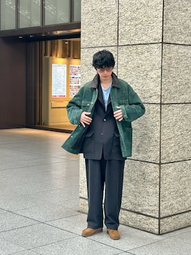 「アイテム（その他シューズ）」を使った、ノリ　カワハラさん（メンズ・178cm）の秋コーディネート