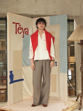 「URBAN RESEARCH（アーバンリサーチ）のTeya　Almost Sweat（スウェット）」を使った、ノリ　カワハラさん（メンズ・178cm）の秋コーディネート