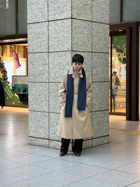 「アイテム（テーラードジャケット）」を使った、ノリ　カワハラさん（メンズ・178cm）の冬コーディネート