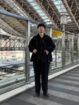 「URBANRESEARCH」｜ノリ　カワハラさん（メンズ・178cm）の冬コーディネート