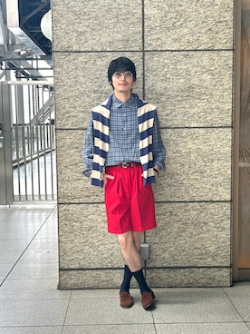 ノリ カワハラさん(メンズ・178cm)の夏コーディネート