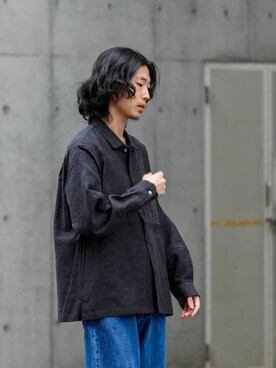 ノリ　カワハラさん（メンズ・178cm）の冬コーディネート