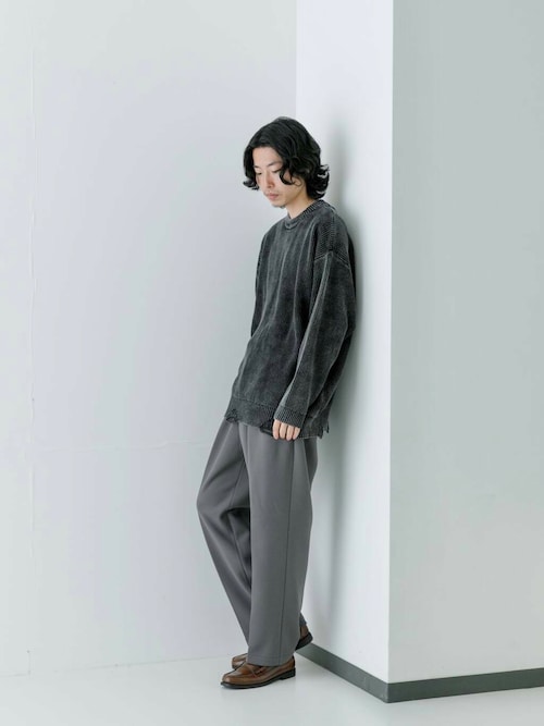 セール】URBAN RESEARCH iD ストーンウォッシュダメージニット（ニット