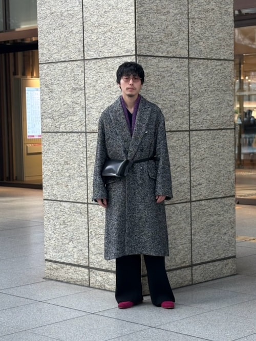 THE INOUE BROTHERS Two Colour Woolly Scarf（マフラー）｜THE INOUE