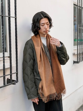 「URBANRESEARCH」｜ノリ　カワハラさん（メンズ・178cm）の秋コーディネート