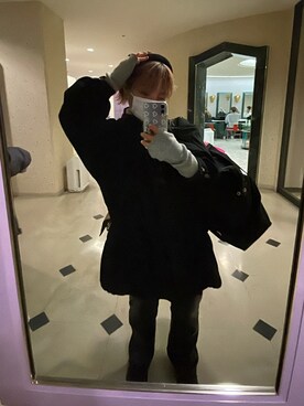 「chico_（チコ）のアイテム」を使った、わっちょさん（レディース・148cm）の冬コーディネート