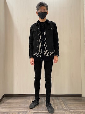 「God of Roses」｜代表さん（メンズ・180cm）の春コーディネート