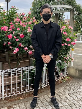 「God of Roses」｜代表さん（メンズ・180cm）の春コーディネート