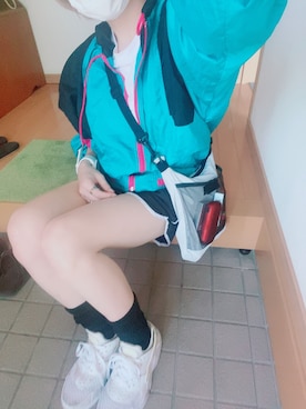 「WEGO（ウィゴー）のアイテム（ノーカラージャケット）」を使った、神奈さん（レディース・153cm）の秋コーディネート