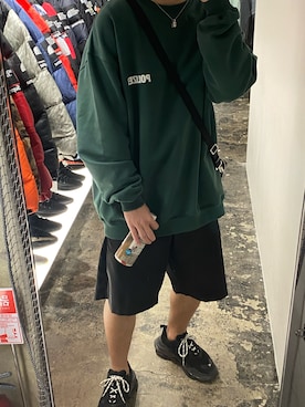 フジさん(メンズ・175cm)の春コーディネート
