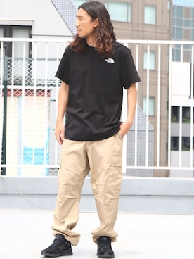 「ROTHCO（ロスコ）のアイテム（パンツ）」を使った、naotoさん（メンズ・172cm）の夏コーディネート
