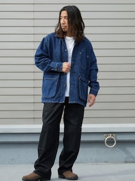 「Levi's（リーバイス）のアイテム」を使った、naotoさん（メンズ・172cm）の春コーディネート