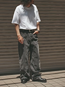 「アイテム（パンツ）」を使った、naotoさん（メンズ・172cm）の夏コーディネート