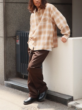 「GILDAN（ギルダン）のアイテム」を使った、naotoさん（メンズ・172cm）の夏コーディネート
