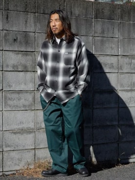 「GILDAN（ギルダン）のアイテム」を使った、naotoさん（メンズ・172cm）の春コーディネート