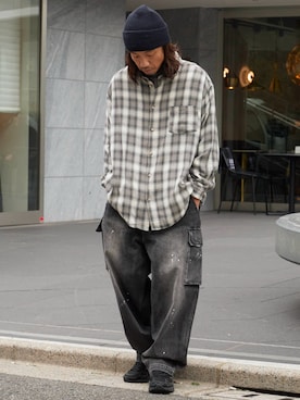 naotoさん（メンズ・172cm）の冬コーディネート