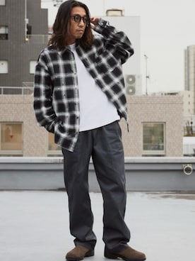 「ALL RUNS（オールランズ）のアイテム」を使った、naotoさん（メンズ・172cm）の春コーディネート