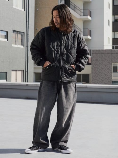 HTC ブルゾン アウター HTC/エイチティーシー DICKIES DIAMOND QUILT