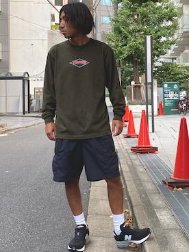「STANCE（スタンス）のアイテム」を使った、naotoさん（メンズ・172cm）の秋コーディネート