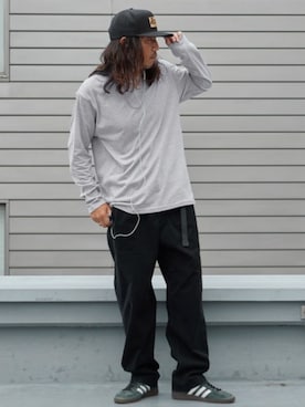 「BRIXTON(ブリクストン)のアイテム」を使った、naotoさん(メンズ・171cm)の秋コーディネート