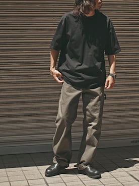 「アイテム（デニムパンツ）」を使った、naotoさん（メンズ・172cm・40代）の夏コーディネート