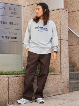 「MILLER（ミラー）のアイテム」を使った、naotoさん（メンズ・172cm）の夏コーディネート