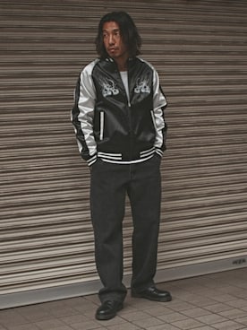 「ALL RUNS（オールランズ）のアイテム」を使った、naotoさん（メンズ・172cm）の春コーディネート