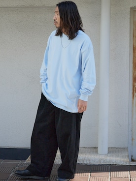 「Theater code（シアターコード）のアイテム」を使った、naotoさん（メンズ・172cm）の冬コーディネート