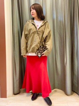 arisaさん（レディース・155cm）の春コーディネート