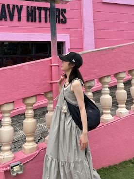 「GRL（グレイル）のアイテム（ワンピース/ドレス）」を使った、にょさん（レディース・154cm）の春コーディネート