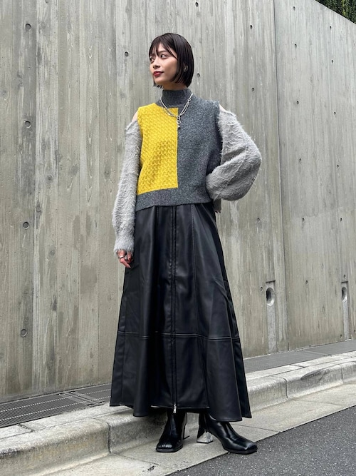 ハイショクステッチフレアスカート(HARE)（スカート）｜HARE（ハレ）の