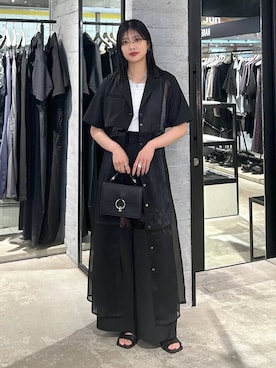 「HARE（ハレ）のアイテム（ワンピース/ドレス）」を使った、おさとさん（レディース・160cm）の夏コーディネート