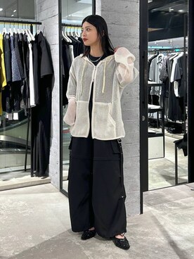 「アイテム（スウェット）」を使った、おさとさん（レディース・160cm・20代）の春コーディネート