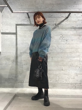 おさとさん（レディース・160cm）の冬コーディネート