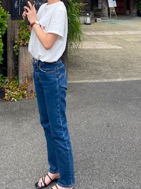 「看護学生」｜看護学生さん（レディース・153cm）の夏コーディネート