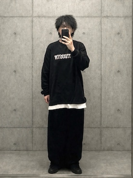 「Needles（ニードルス）のアイテム（パンツ）」を使った、adgjmさん（メンズ・177cm）の春コーディネート