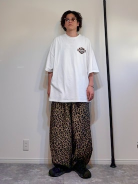 「アイテム（サンダル）」を使った、adgjmさん（メンズ・177cm）の秋コーディネート