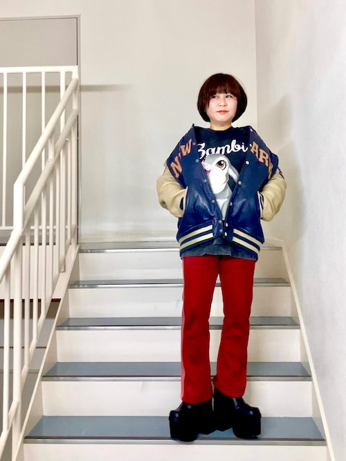 jouetie（ジュエティ）の「【コラボ】PUMA T-7 パンツ（パンツ