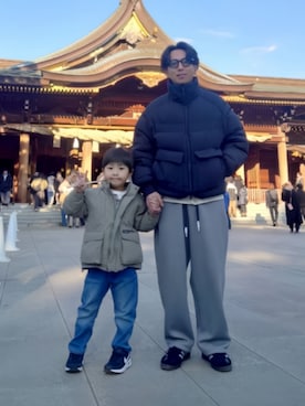 「EDIFICE（エディフィス）のアイテム」を使った、ttt-y.mさん（メンズ・175cm）の冬コーディネート