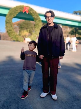 「メンズファッション」｜ttt-y.mさん（メンズ・175cm）の冬コーディネート