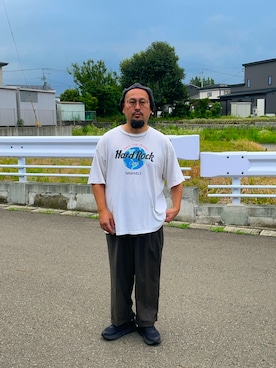 「WACKO MARIA（ワコマリア）のアイテム」を使った、TOKUさん（メンズ・167cm）の夏コーディネート