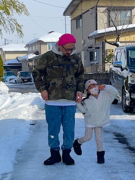 「MIG&DEXI（ミグアンドデキシー）のアイテム」を使った、TOKUさん（メンズ・167cm）の冬コーディネート