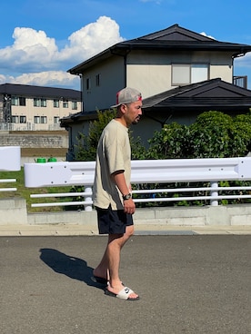 「VANS（バンズ）のアイテム（キャップ）」を使った、TOKUさん（メンズ・167cm）の夏コーディネート
