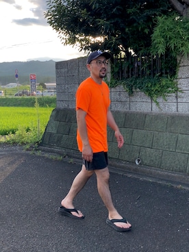 「アイテム（サンダル）」を使った、TOKUさん（メンズ・167cm・30代）の夏コーディネート