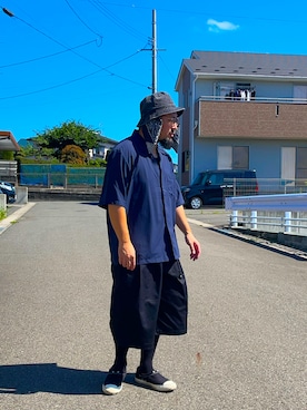 「CONVERSE（コンバース）のアイテム」を使った、TOKUさん（メンズ・167cm）の夏コーディネート