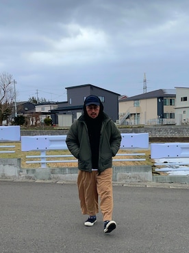 TOKUさん（メンズ・167cm）の冬コーディネート