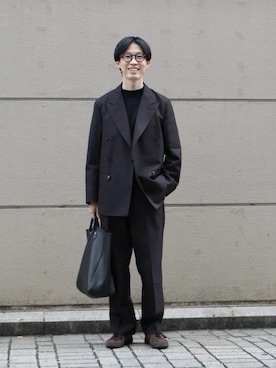 「アイテム（ジャケット/アウター）」を使った、のんさん（メンズ・173cm）の秋コーディネート